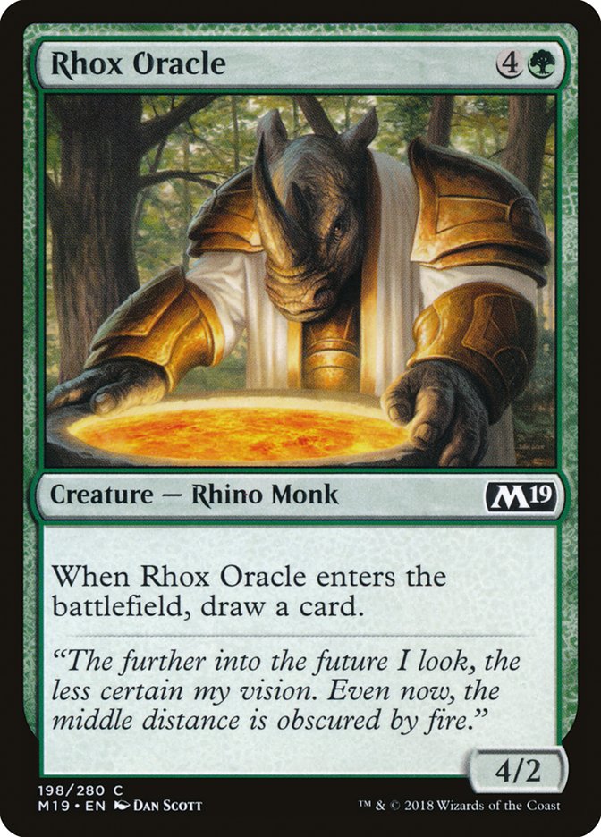 Rhox Oracle [Core Set 2019] | Grognard Games