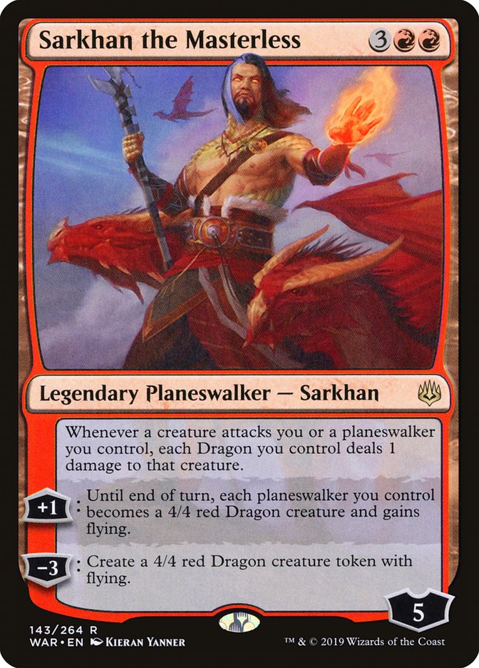 Sarkhan the Masterless [War of the Spark] | Grognard Games