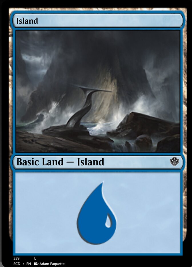 Island (339) [Starter Commander Decks] | Grognard Games