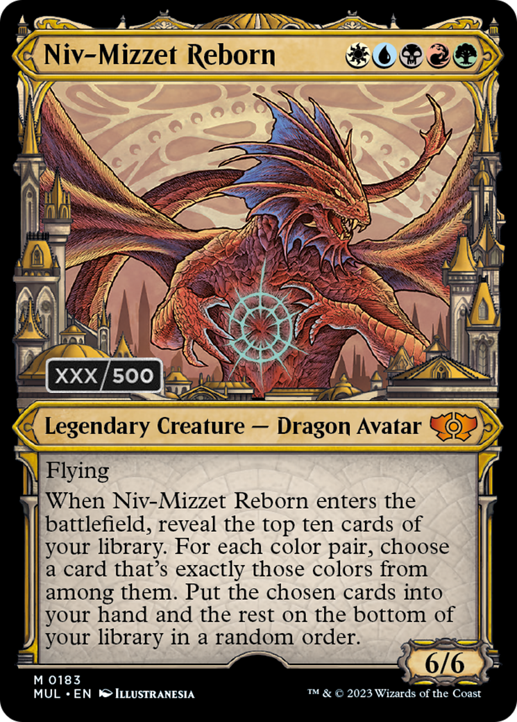 Niv-Mizzet Reborn (Serialized) [Multiverse Legends] | Grognard Games