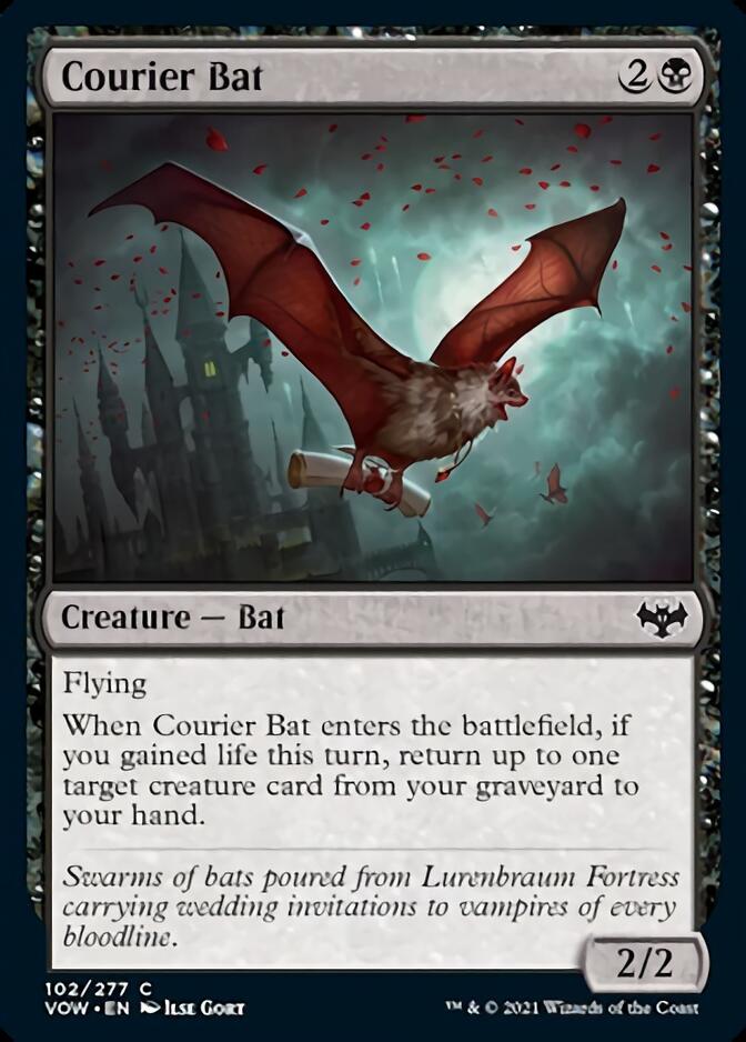 Courier Bat [Innistrad: Crimson Vow] | Grognard Games