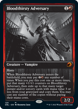 Bloodthirsty Adversary [Innistrad: Double Feature] | Grognard Games