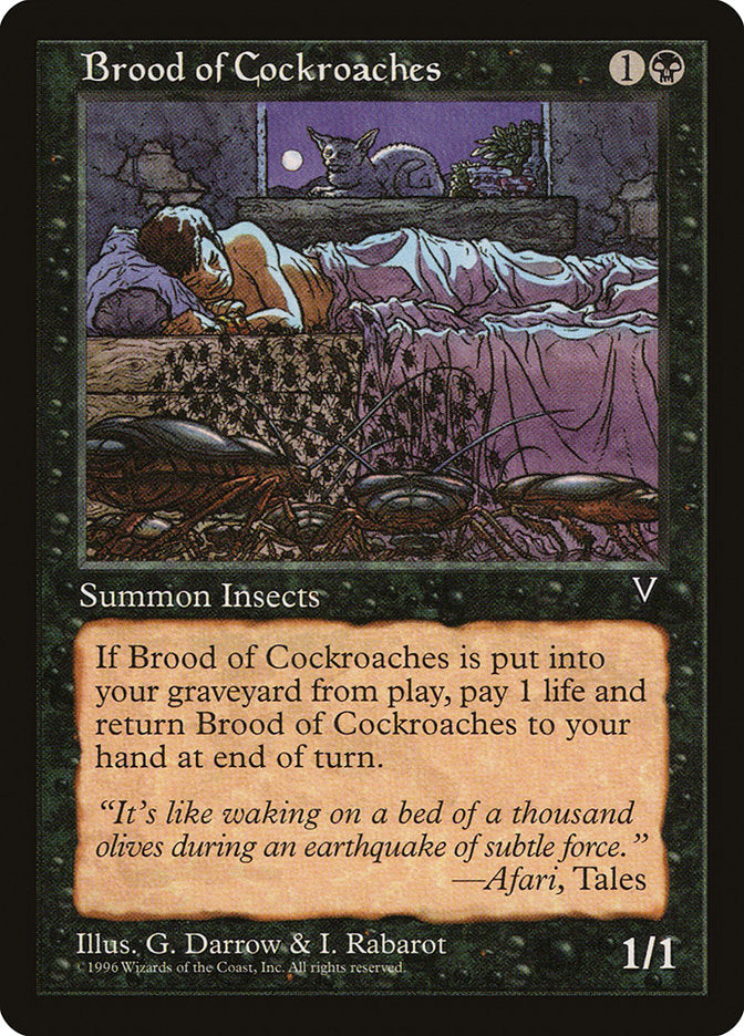 Brood of Cockroaches [Visions] | Grognard Games