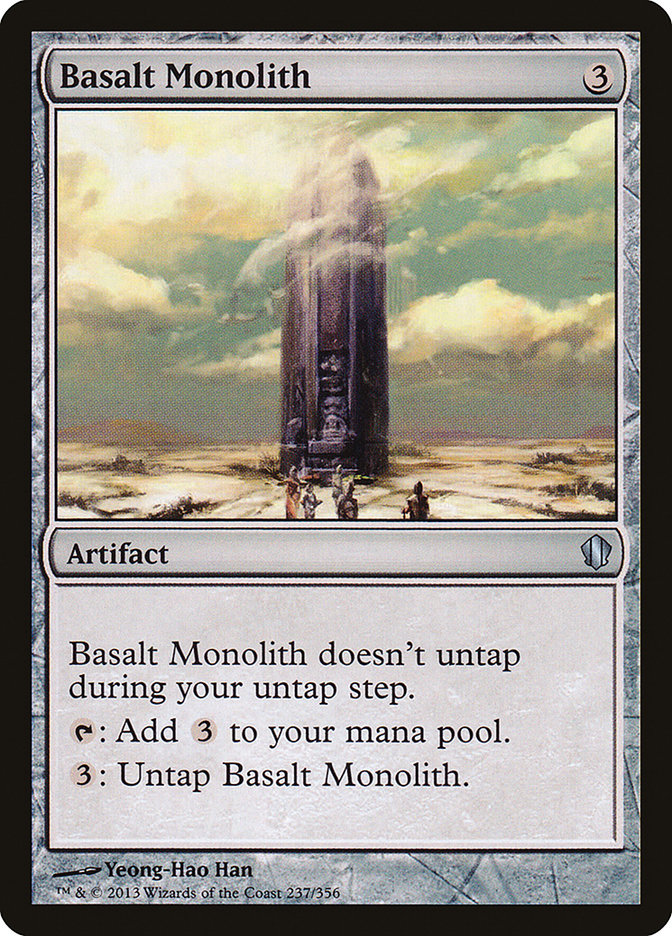 Basalt Monolith [Commander 2013] | Grognard Games