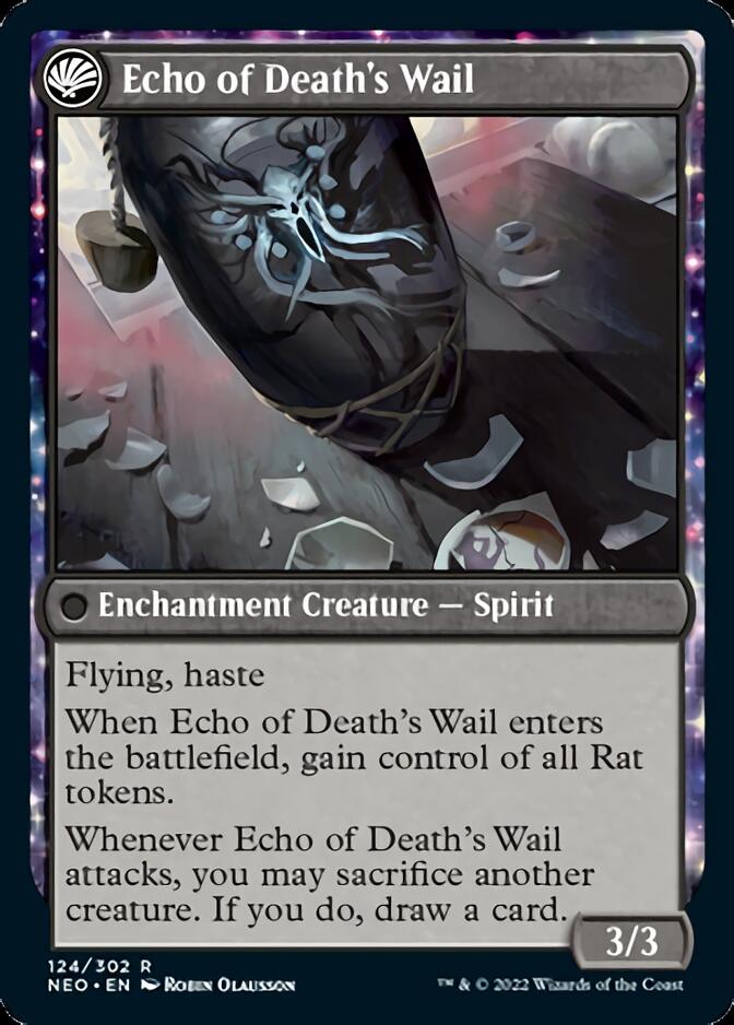 Tribute to Horobi // Echo of Death's Wail [Kamigawa: Neon Dynasty] | Grognard Games