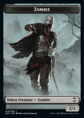 Zombie // Goat Double-sided Token [Streets of New Capenna Commander Tokens] | Grognard Games