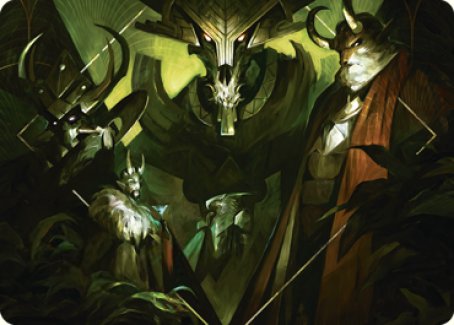 Meeting of the Five Art Card [Streets of New Capenna Art Series] | Grognard Games