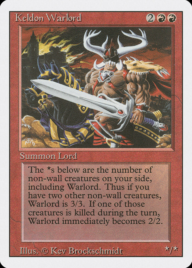 Keldon Warlord [Revised Edition] | Grognard Games