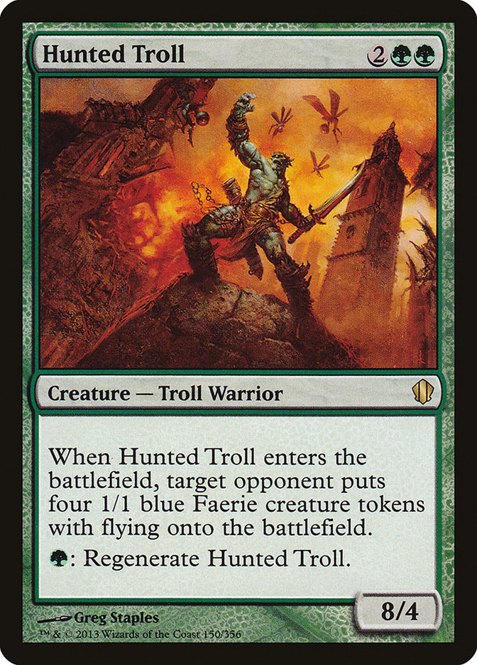 Hunted Troll [Commander 2013] | Grognard Games