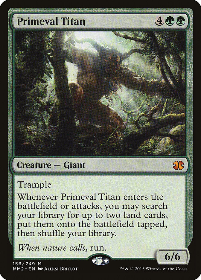 Primeval Titan [Modern Masters 2015] | Grognard Games