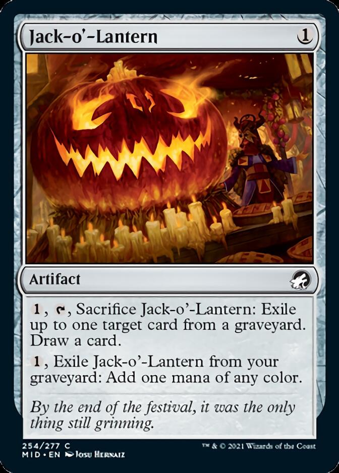 Jack-o'-Lantern [Innistrad: Midnight Hunt] | Grognard Games