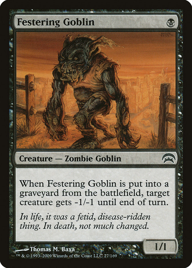 Festering Goblin [Planechase] | Grognard Games