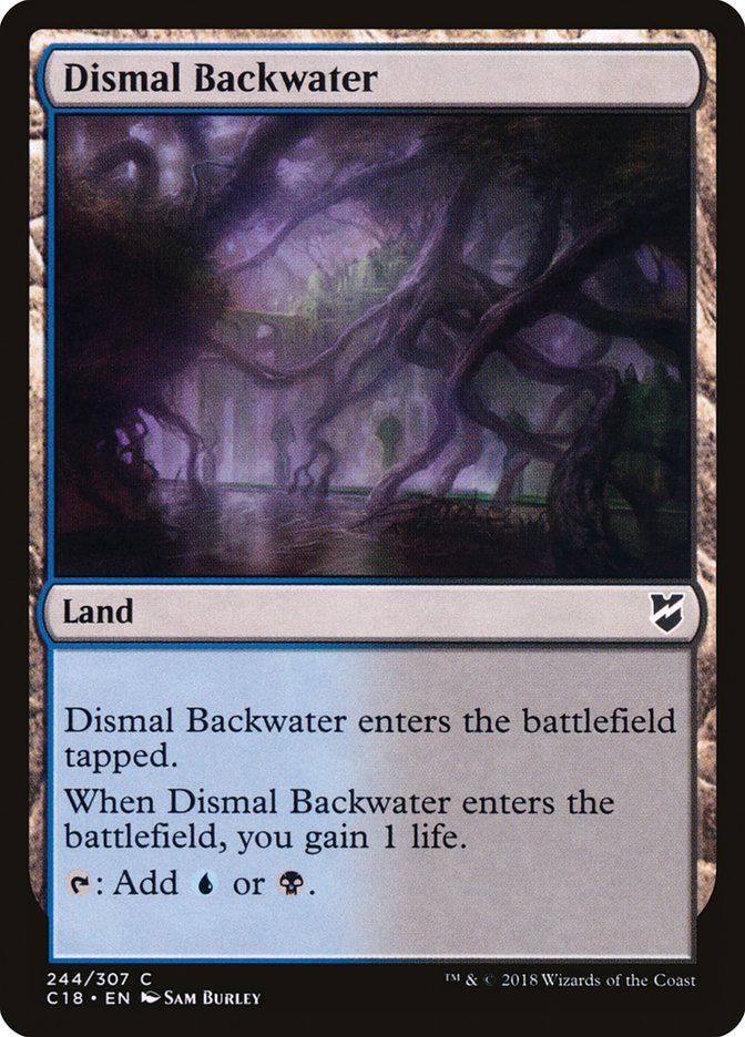 Dismal Backwater [Commander 2018] | Grognard Games