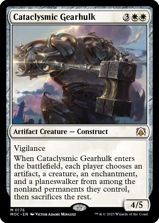 Cataclysmic Gearhulk [March of the Machine Commander] | Grognard Games
