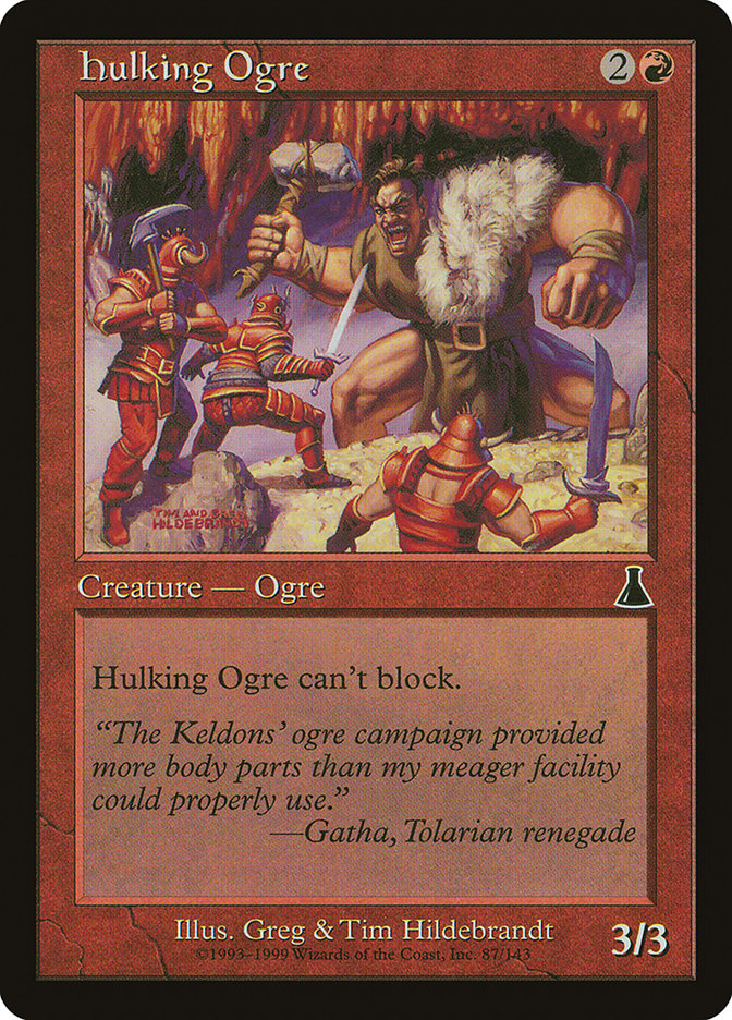 Hulking Ogre [Urza's Destiny] | Grognard Games