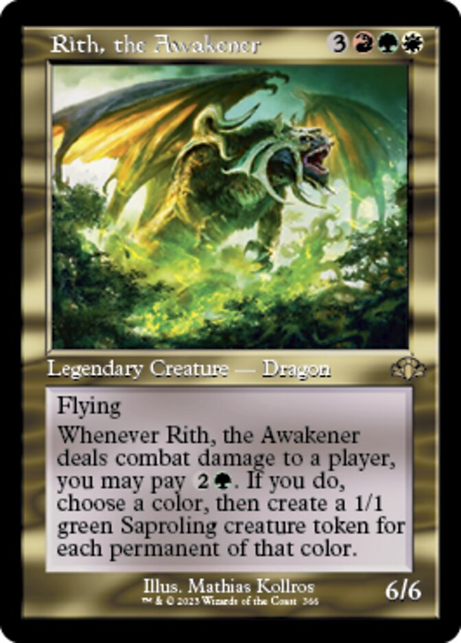 Rith, the Awakener (Retro) [Dominaria Remastered] | Grognard Games