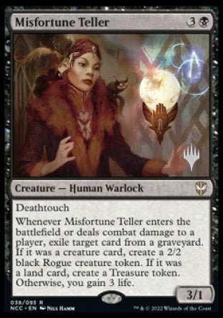 Misfortune Teller (Promo Pack) [Streets of New Capenna Commander Promos] | Grognard Games