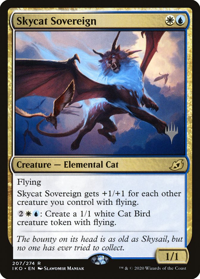 Skycat Sovereign (Promo Pack) [Ikoria: Lair of Behemoths Promos] | Grognard Games