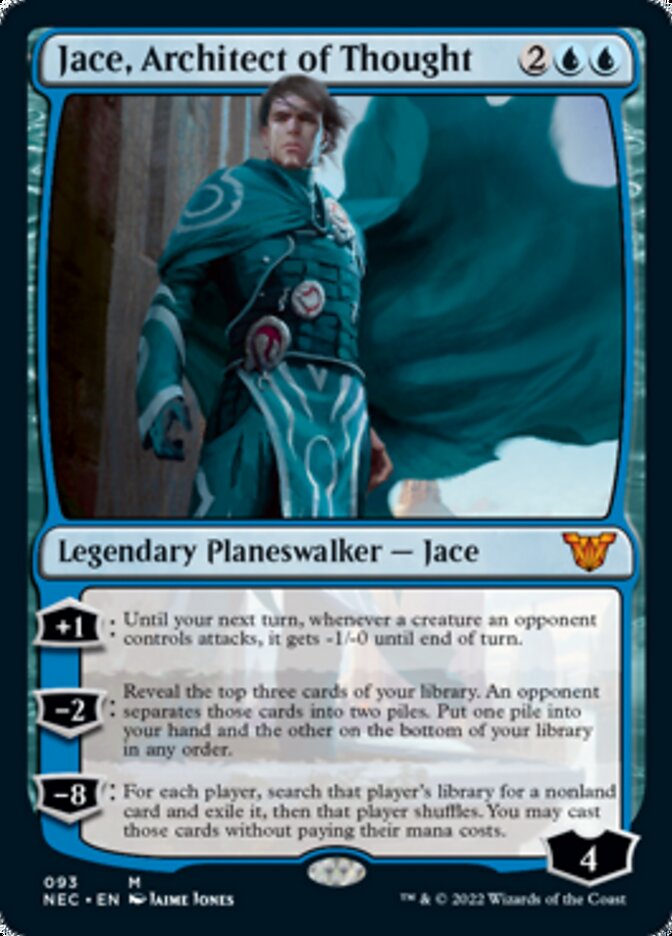 Jace, Architect of Thought [Kamigawa: Neon Dynasty Commander] | Grognard Games