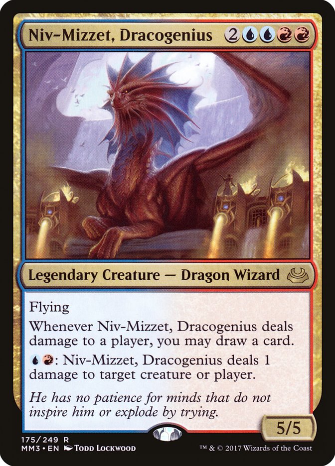 Niv-Mizzet, Dracogenius [Modern Masters 2017] | Grognard Games