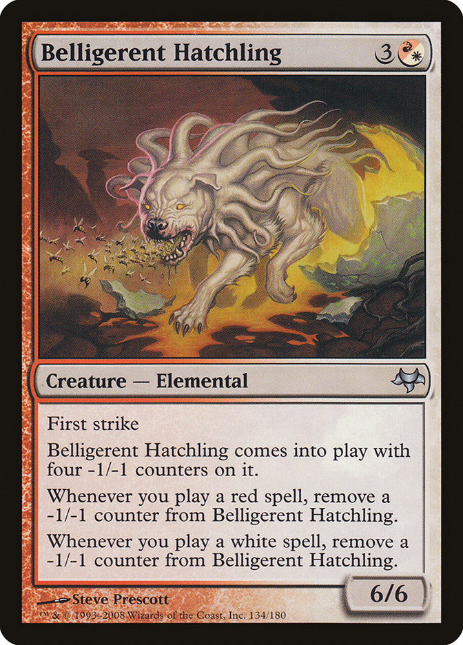 Belligerent Hatchling [Eventide] | Grognard Games