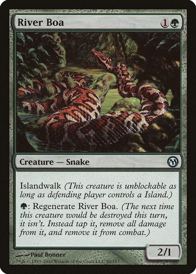 River Boa [Duels of the Planeswalkers] | Grognard Games