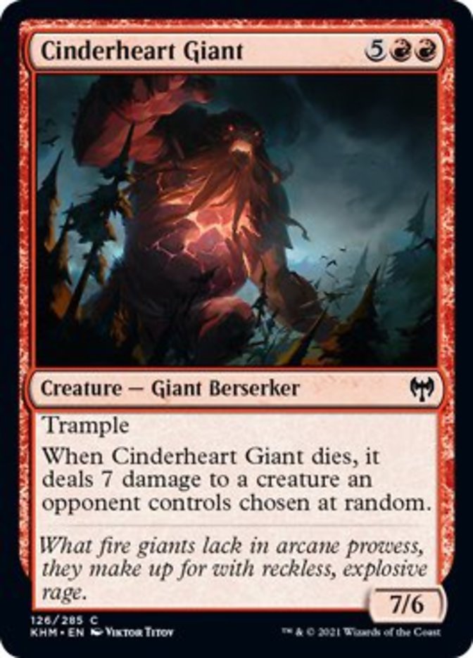 Cinderheart Giant [Kaldheim] | Grognard Games