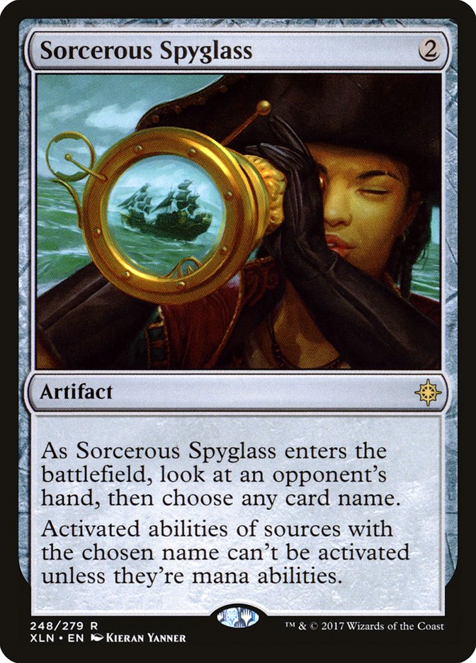 Sorcerous Spyglass [Ixalan] | Grognard Games