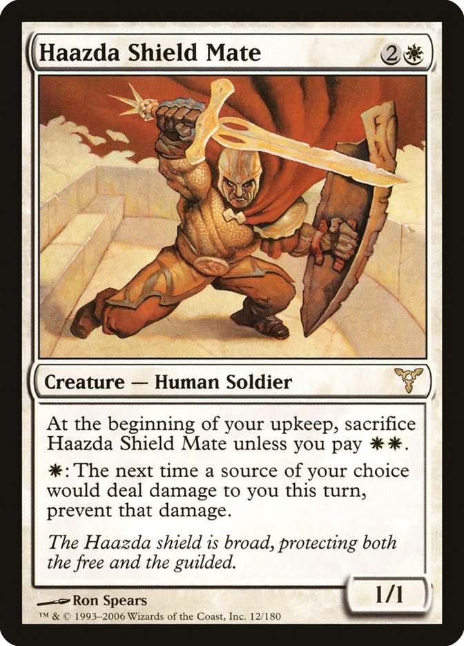 Haazda Shield Mate [Dissension] | Grognard Games