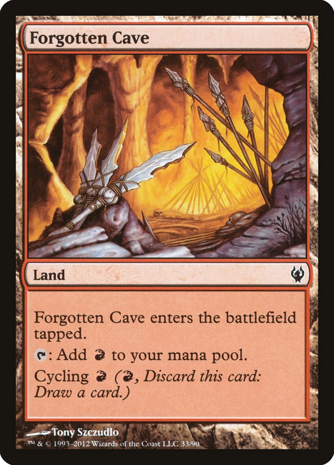 Forgotten Cave [Duel Decks: Izzet vs. Golgari] | Grognard Games