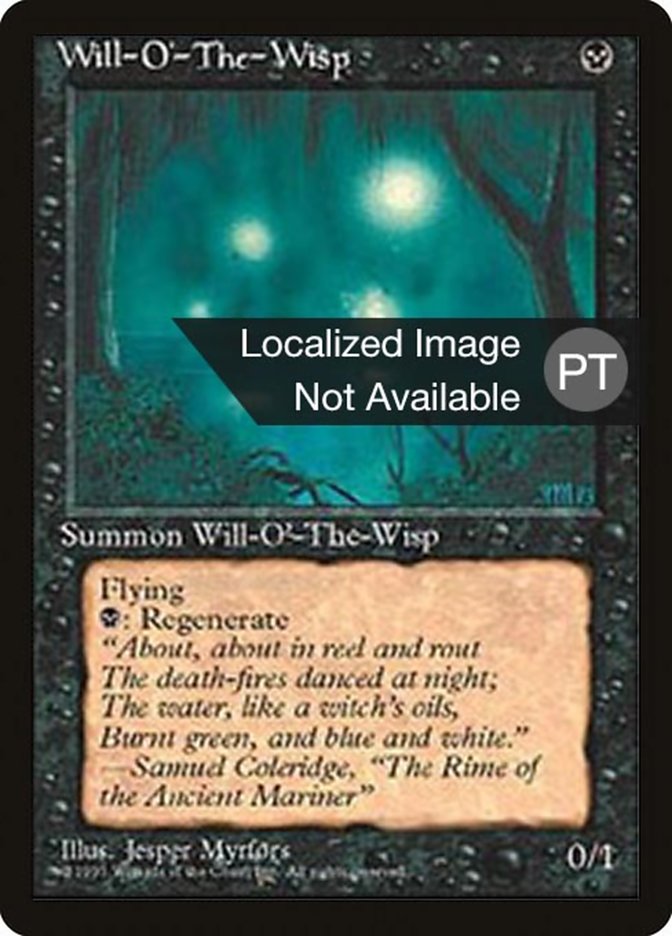 Will-o'-the-Wisp [Fourth Edition (Foreign Black Border)] | Grognard Games