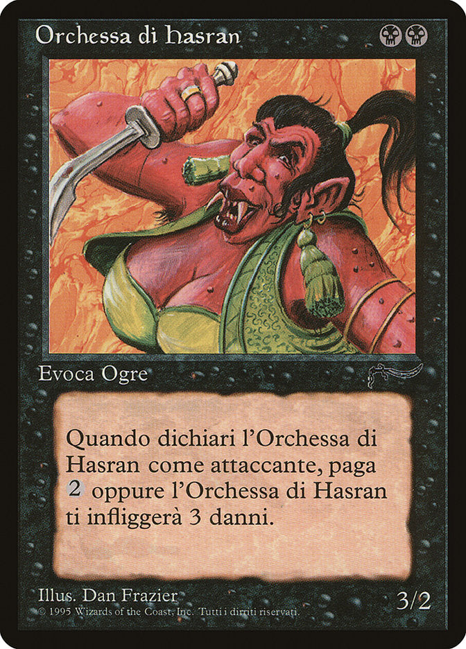 Hasran Ogress (Italian) - "Orchessa di hasran" [Rinascimento] | Grognard Games
