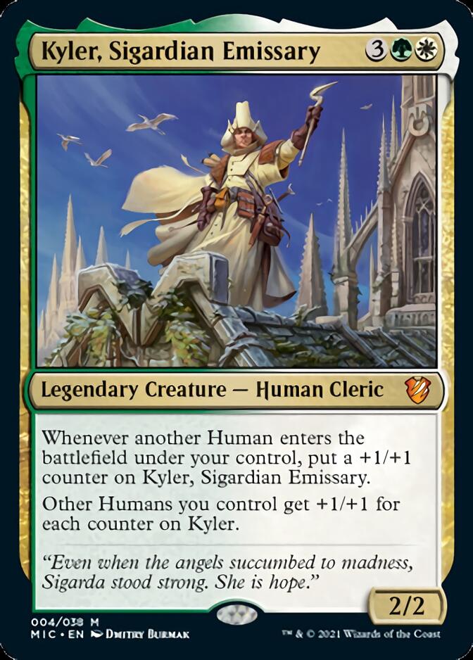 Kyler, Sigardian Emissary [Innistrad: Midnight Hunt Commander] | Grognard Games