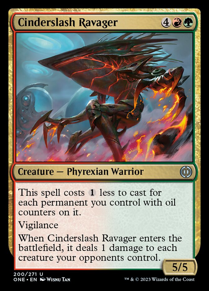 Cinderslash Ravager [Phyrexia: All Will Be One] | Grognard Games