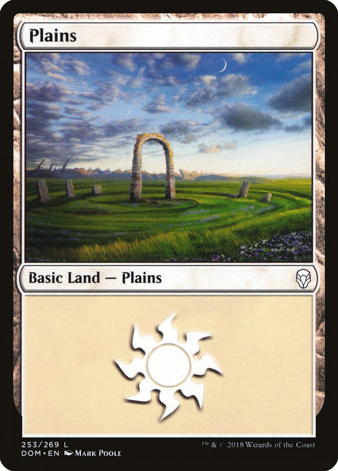 Plains (253) [Dominaria] | Grognard Games