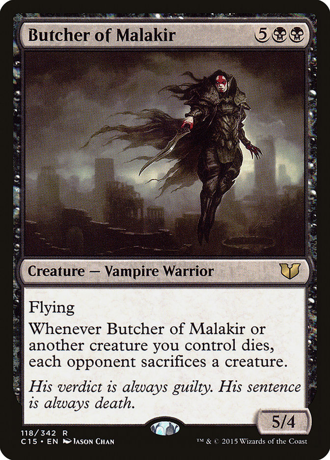 Butcher of Malakir [Commander 2015] | Grognard Games