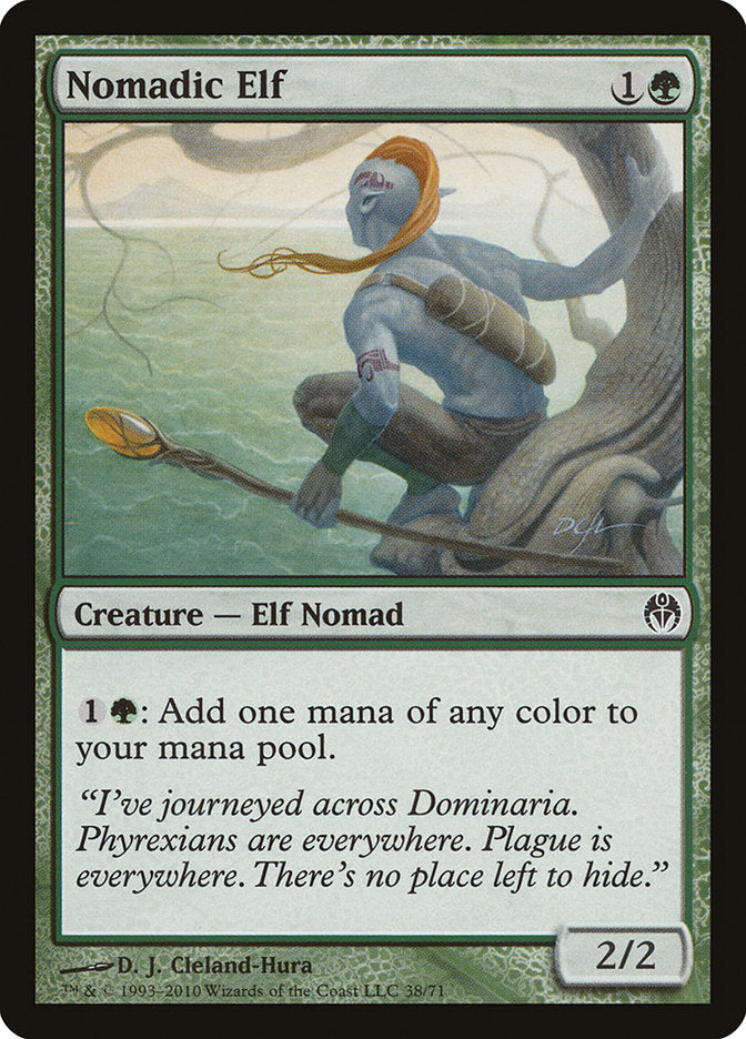 Nomadic Elf [Duel Decks: Phyrexia vs. the Coalition] | Grognard Games