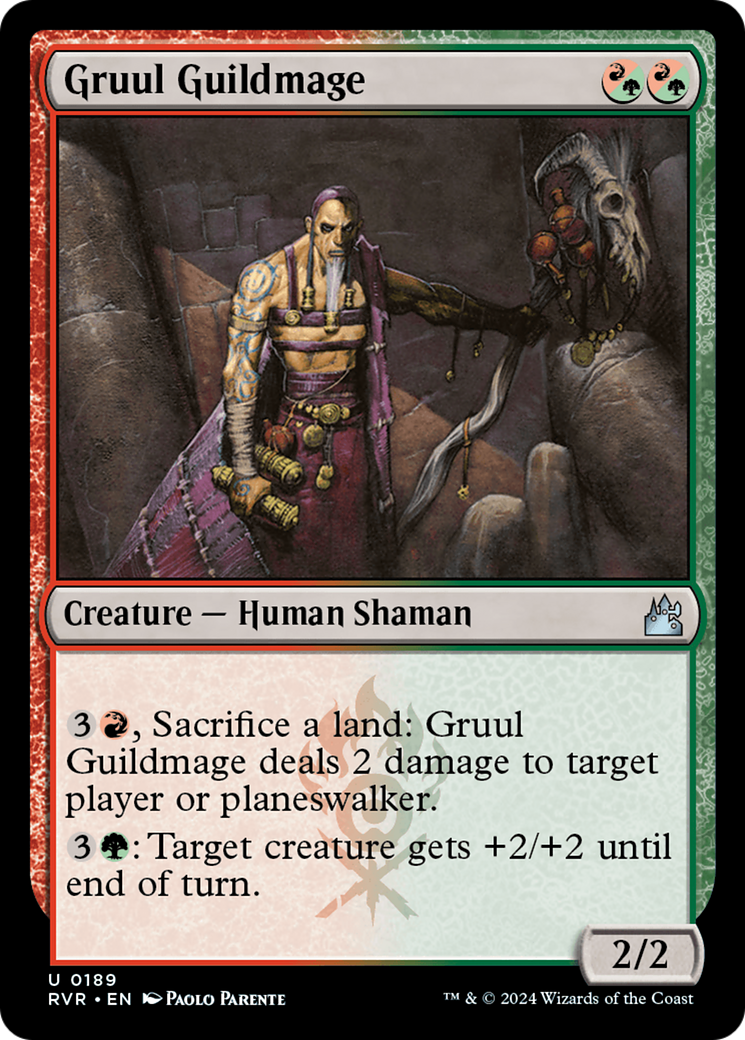 Gruul Guildmage [Ravnica Remastered] | Grognard Games