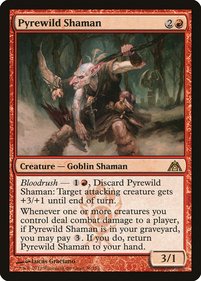 Pyrewild Shaman [Dragon's Maze] | Grognard Games