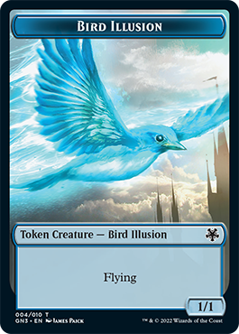 Bird Illusion // Demon Double-Sided Token [Game Night: Free-for-All Tokens] | Grognard Games