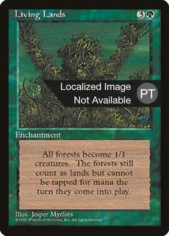 Living Lands [Fourth Edition (Foreign Black Border)] | Grognard Games