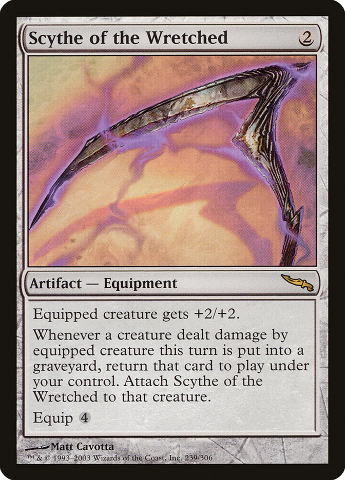 Scythe of the Wretched [Mirrodin] | Grognard Games