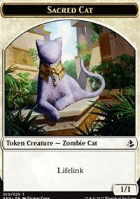 Sacred Cat // Insect Token [Amonkhet Tokens] | Grognard Games