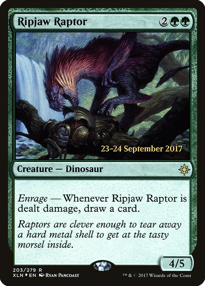 Ripjaw Raptor  [Ixalan Prerelease Promos] | Grognard Games