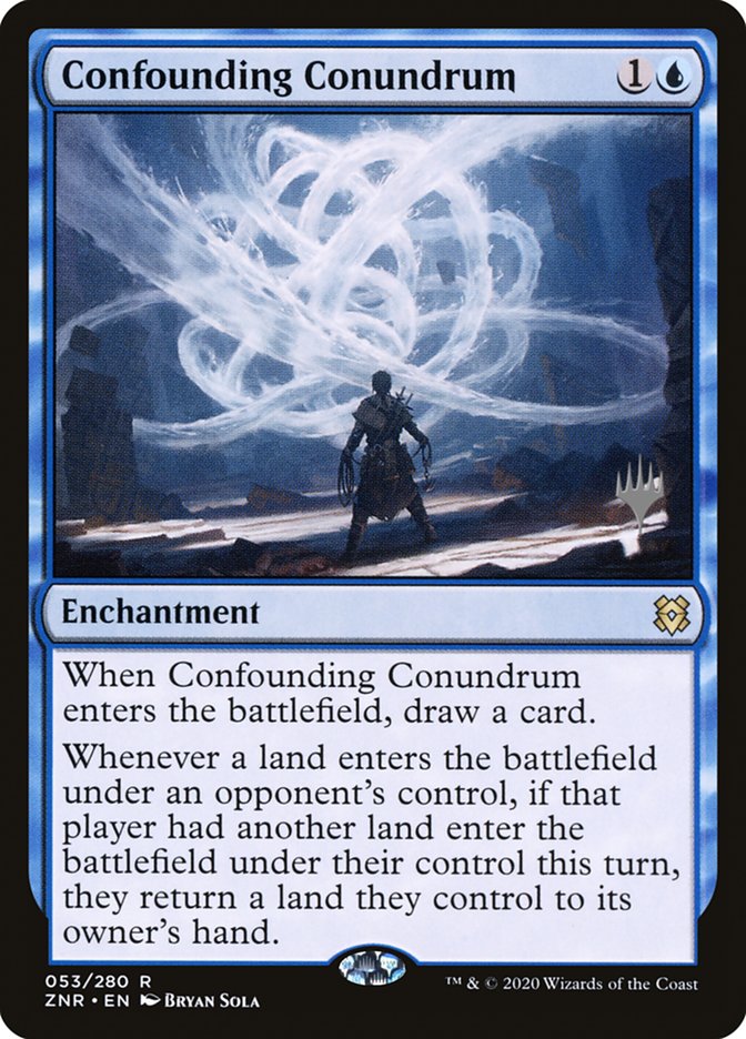 Confounding Conundrum (Promo Pack) [Zendikar Rising Promos] | Grognard Games