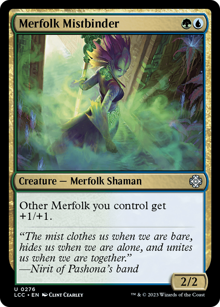 Merfolk Mistbinder [The Lost Caverns of Ixalan Commander] | Grognard Games