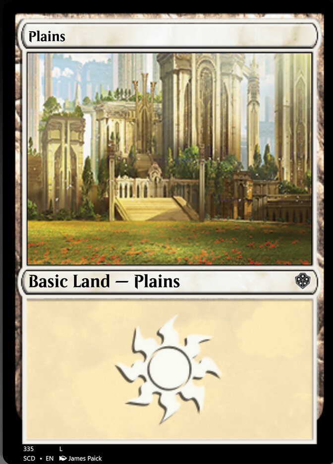 Plains (335) [Starter Commander Decks] | Grognard Games