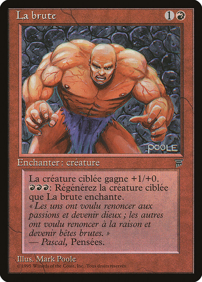 The Brute (French) - "La Brute" [Renaissance] | Grognard Games