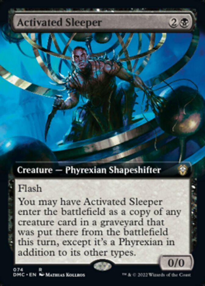 Activated Sleeper (Extended Art) [Dominaria United Commander] | Grognard Games