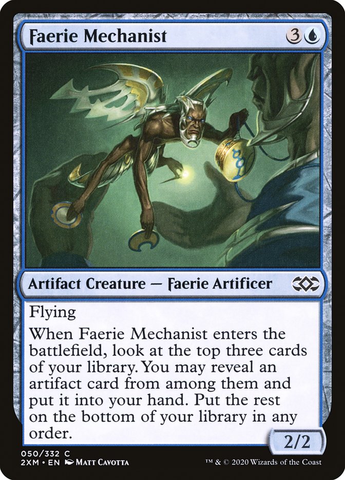 Faerie Mechanist [Double Masters] | Grognard Games